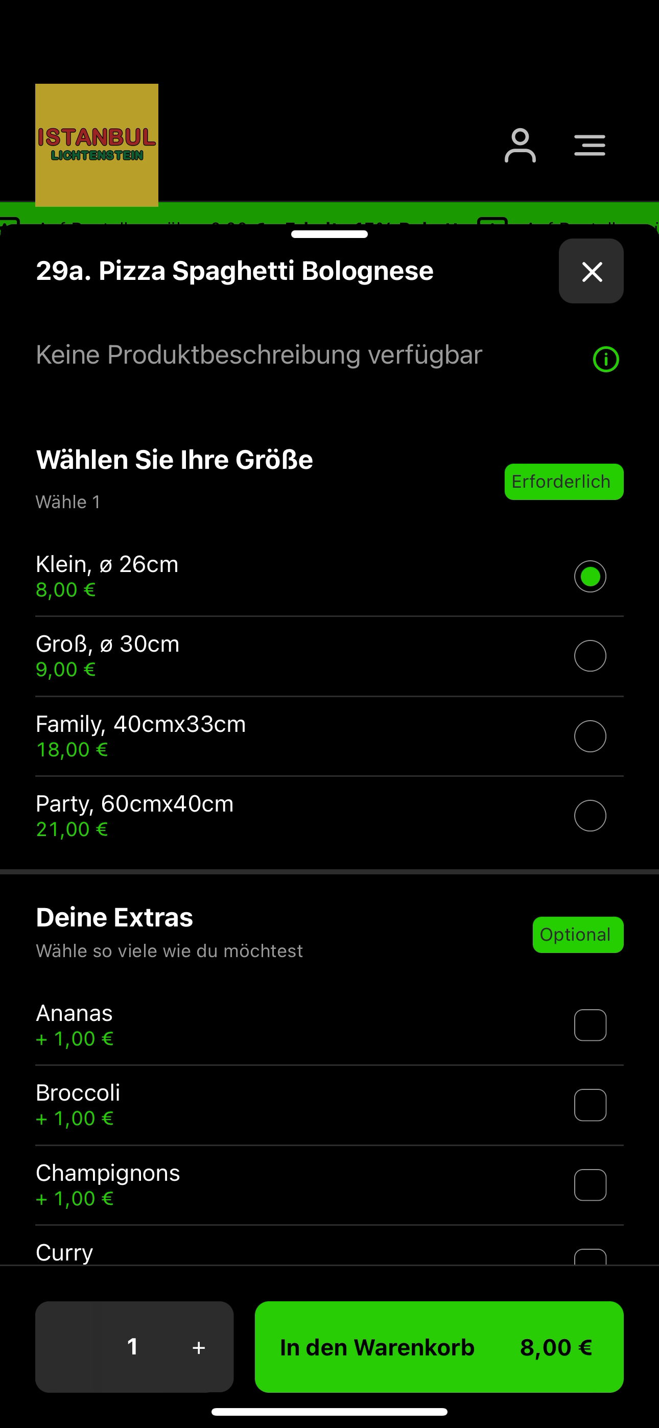 Istanbul Pizza Döner screenshot 4