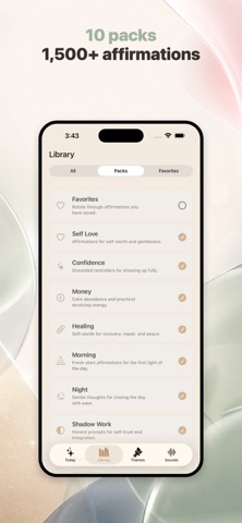 Glow: Lock Screen Affirmations Screenshot 2 of 6