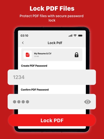 Merge Pdf-Split, Combine Files iPad screenshot