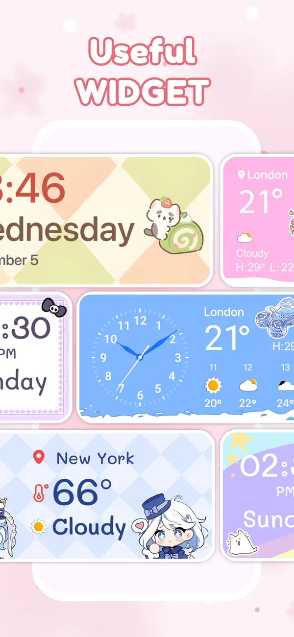 #5. BeautyTheme: Icons & Widgets (iOS) 由: Dang Xuan Manh