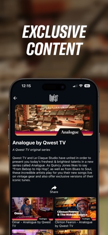 Qwest TV+ iPhone screenshot