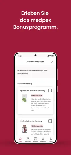 Screenshot von Medpex Ihre Versand Apotheke auf dem iPhone 6