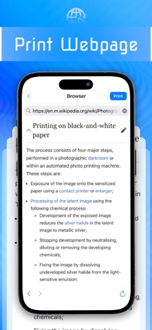 Mini Printer - Air Printer App screenshot