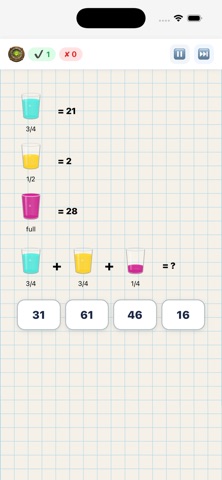 Asana Math screenshot