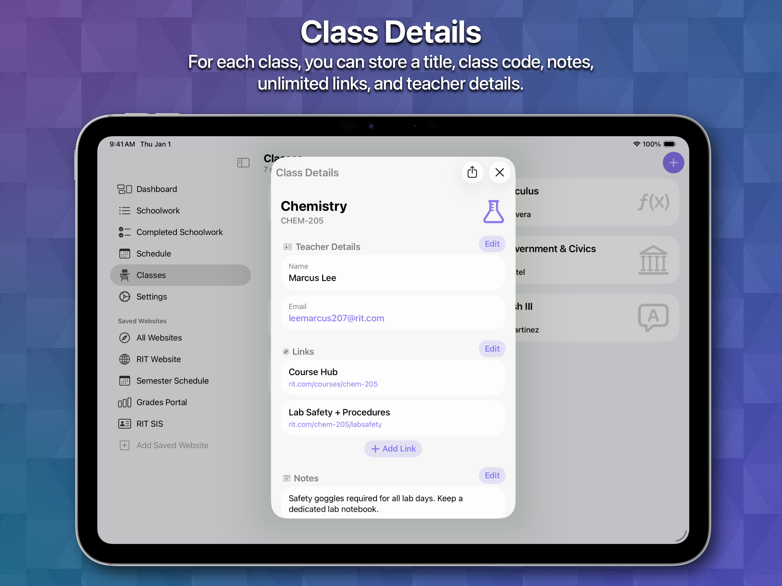 School Assistant – Planner