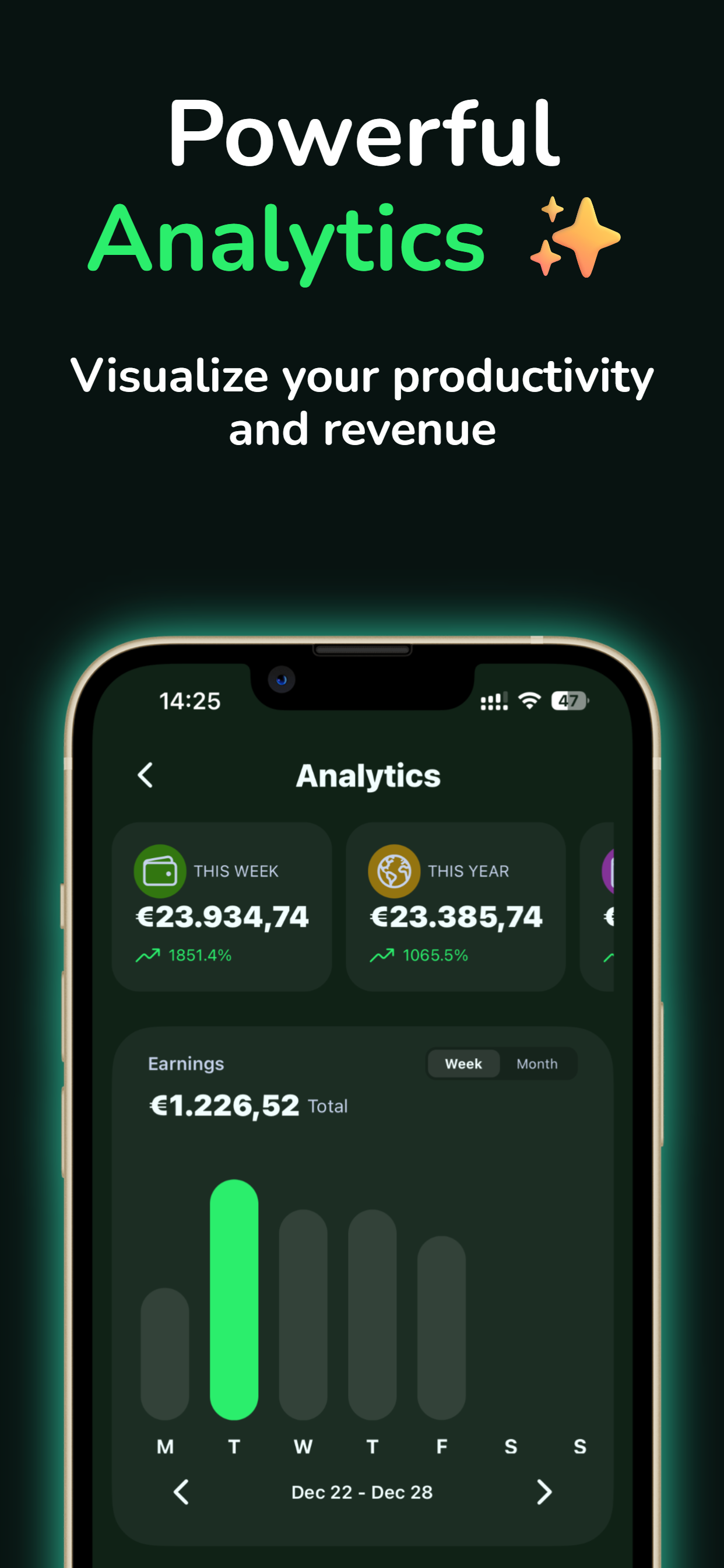 ClariRate: Hourly Work Tracker screenshot 5