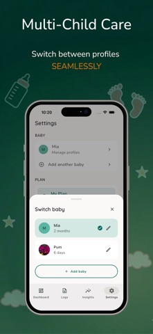PumBaby - Baby Tracker screenshot