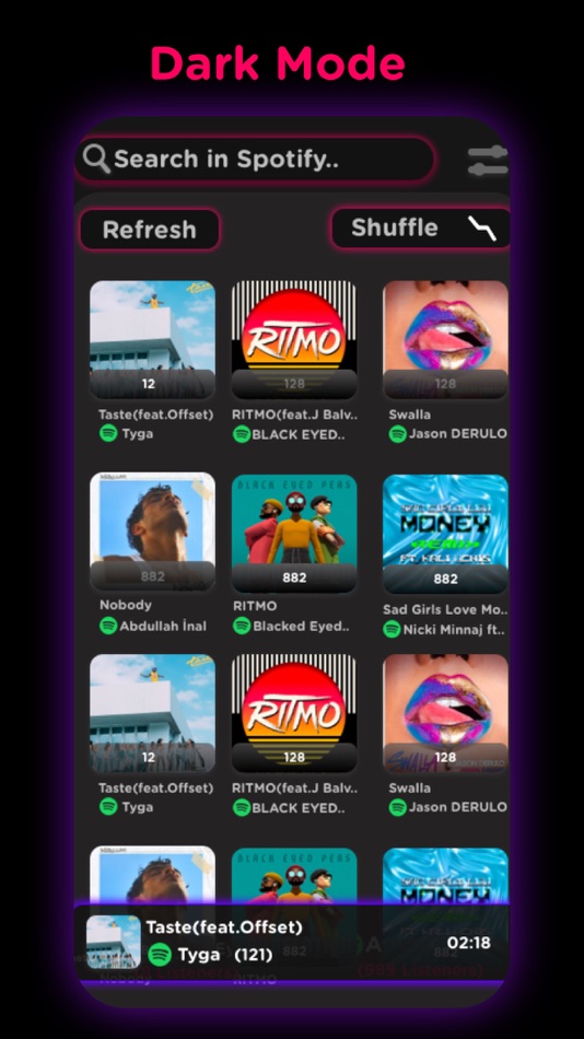 #3. ChaseMusic for Spotify (iOS) 来自: izysoft interaktif bilisim Anonim Sirketi