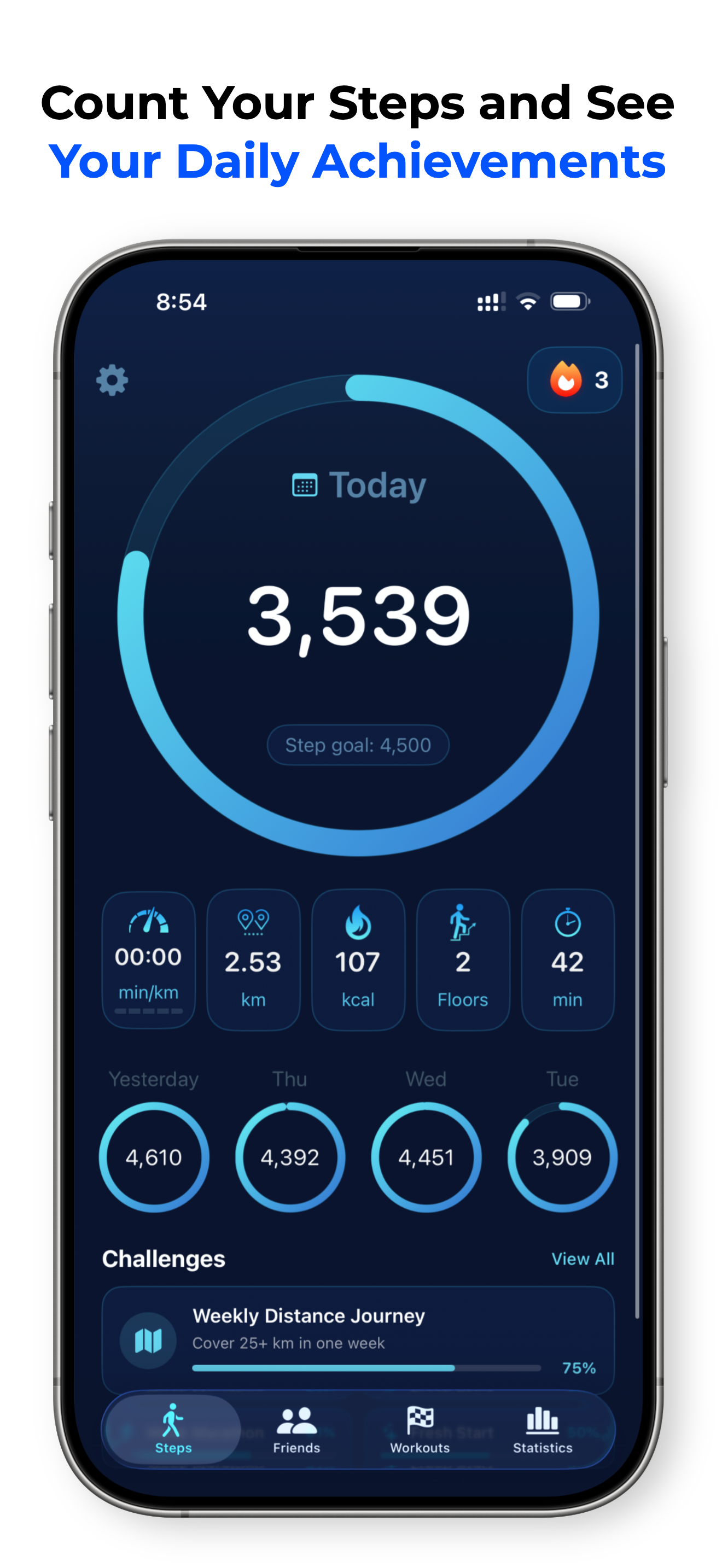 MySteps - Step Counter