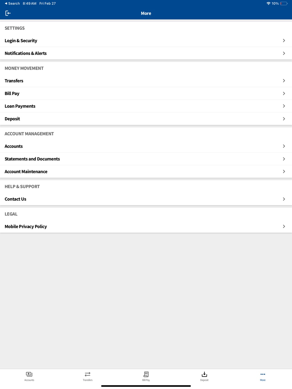 iPad screenshot