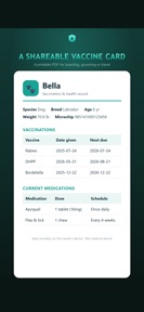 Pet Health Tracker: Vaccines screenshot