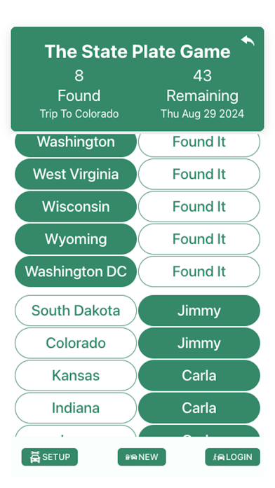 The Game - State Plates Screenshot