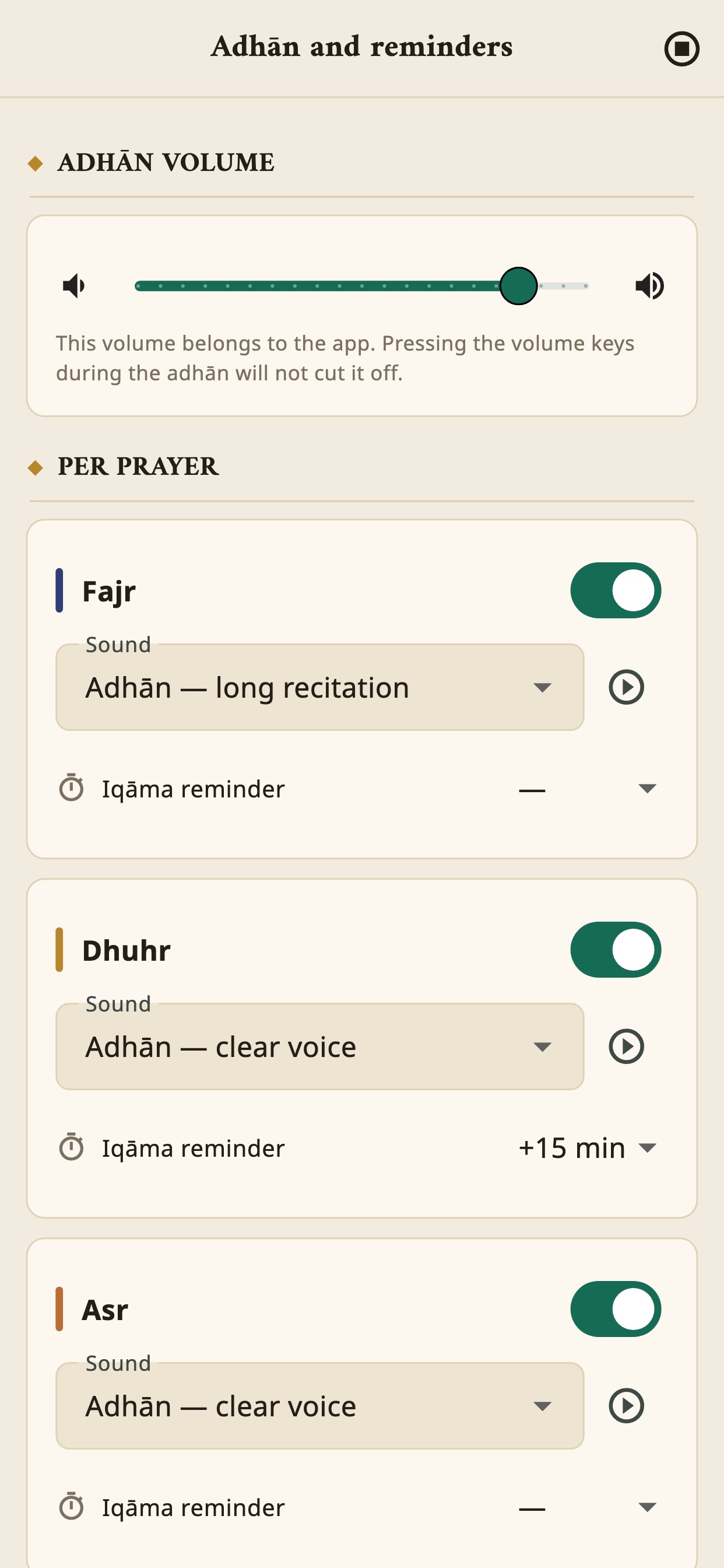 Screenshot 4 of Salaza: Prayer Times & Qibla