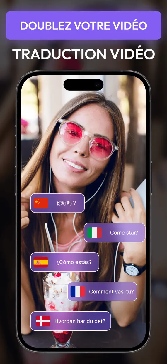 AI Video Dubbing: DubX screenshot 1