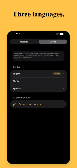 Swipeys Keyboard screenshot 3
