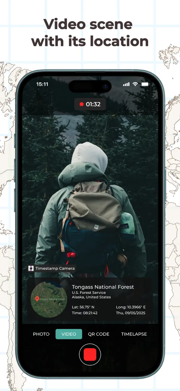 #2. Timestamp Camera & GPS Camera (iOS) 由: Janvi Lathiya