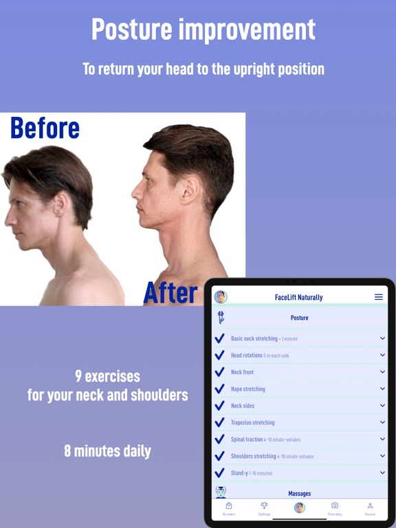 Rejuvena iPad screenshot