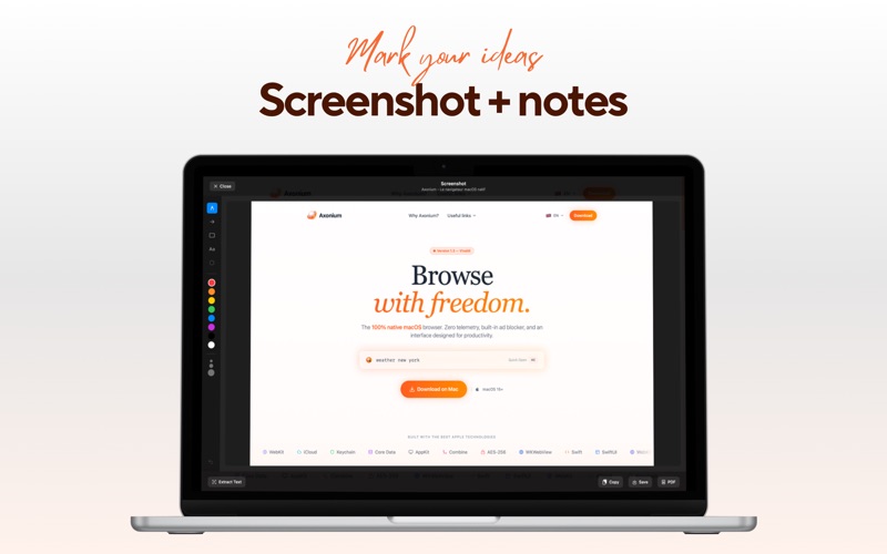 App screenshot