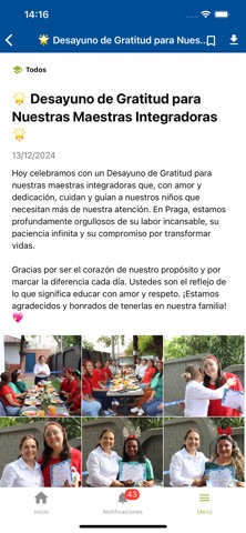 PRAGA UNIDAD EDUCATIVA iPhone screenshot