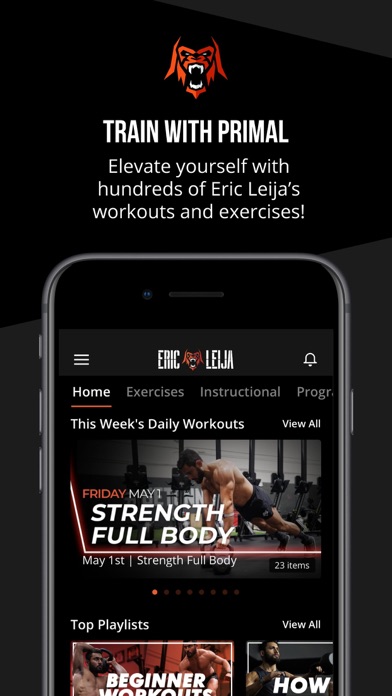 Eric Leija - Primal Fitness Screenshot