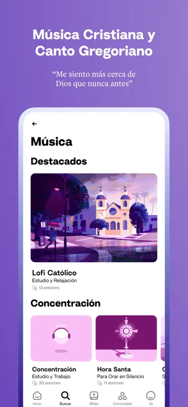 Hallow: Oración Católica screenshot 5 of 9