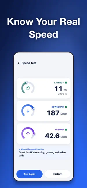 WiFi Analyzer・Speed Test screenshot 4