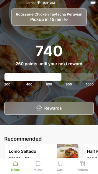 Rotisserie Chicken Taytacha iPhone screenshot 1 - Food & Drink app