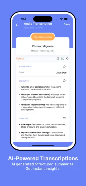 DocuMed AI - AI Medical Scribe screenshot 4