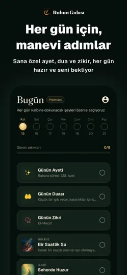 Ruhun Gıdası: Kur'an-ı Kerim iPhone Ekran Görüntüsü 2