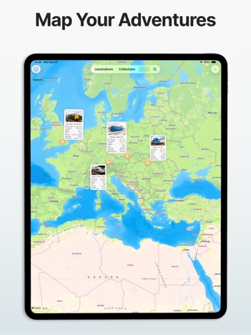 Train Identifier iPad screenshot