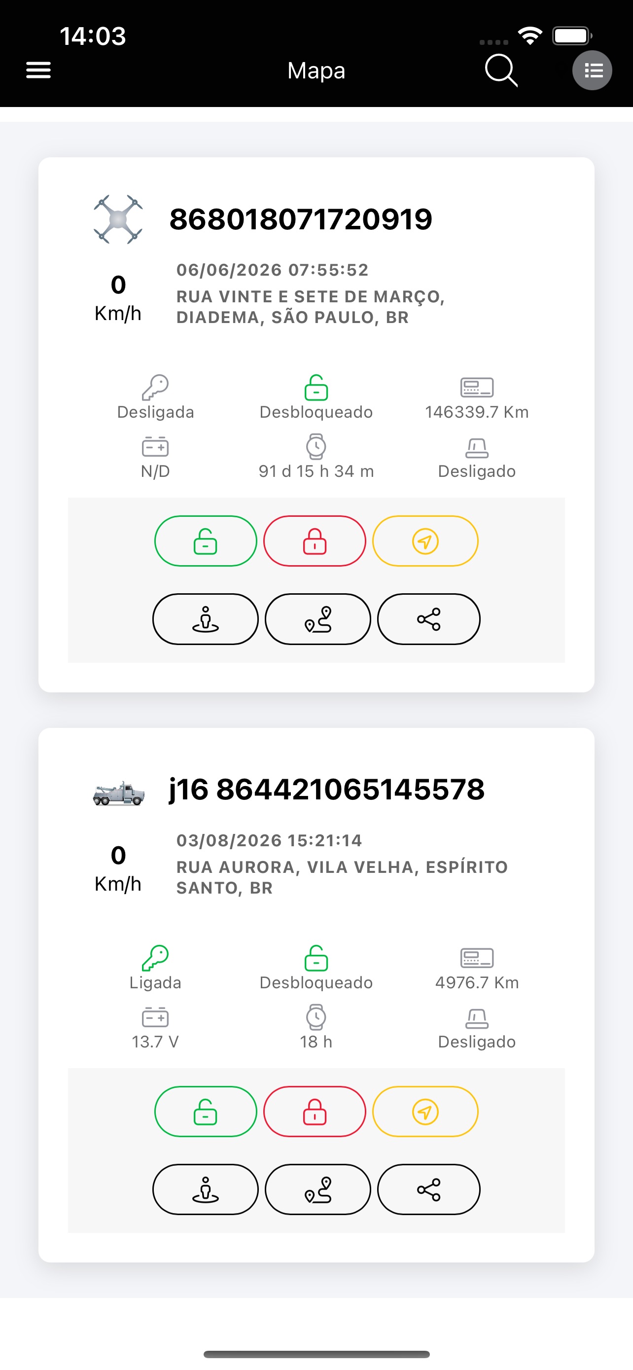 Screenshot 4 of ADSEG Rastreio