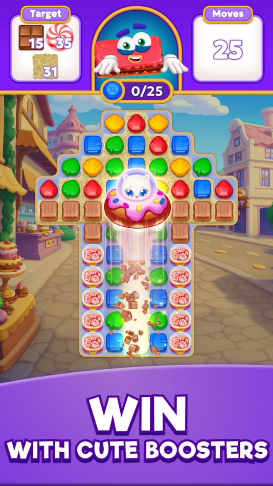 #4. Jolly Match 3 - Puzzle Game (iOS) 게시자: Jollyco LLC