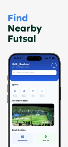 KhelNow Nepal screenshot