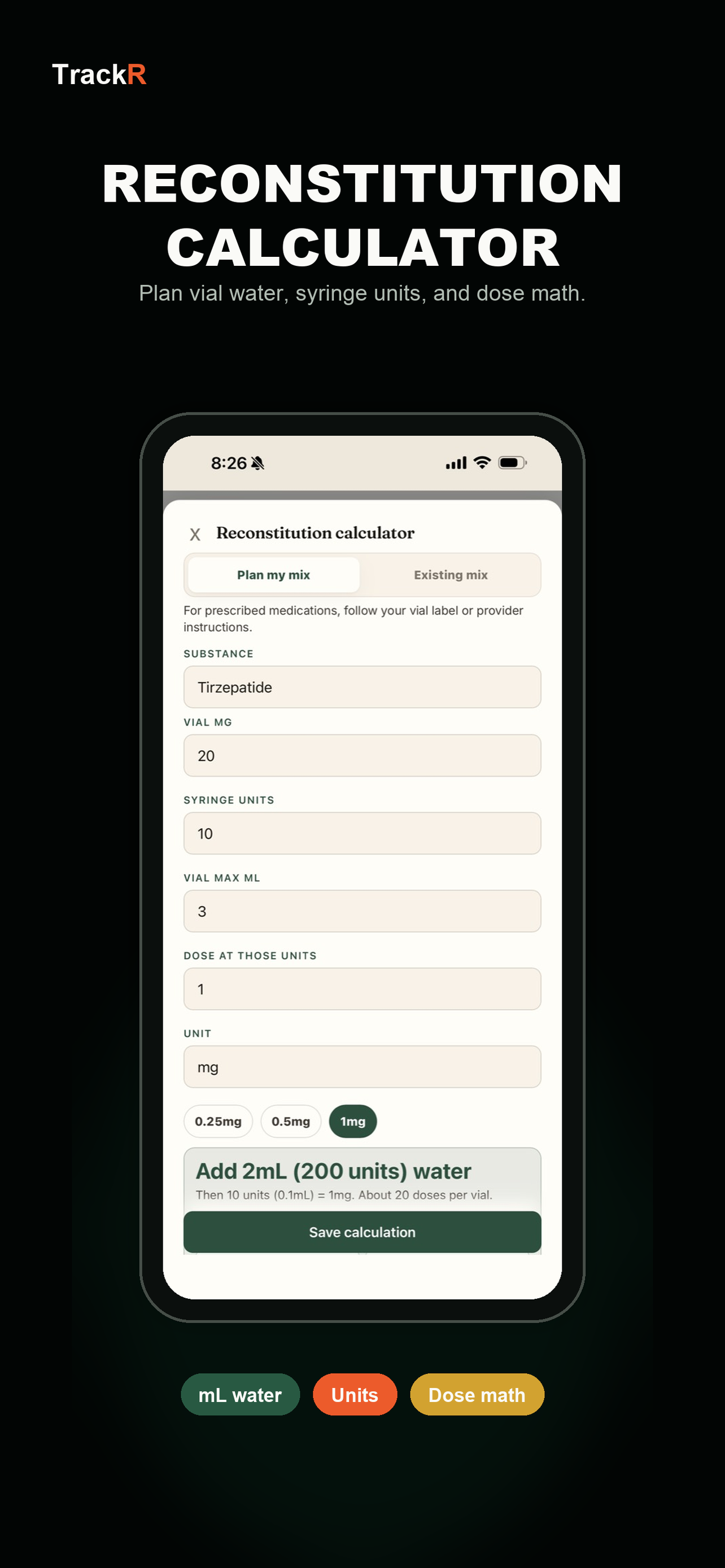 TrackR: Macro & Food Tracker screenshot 7