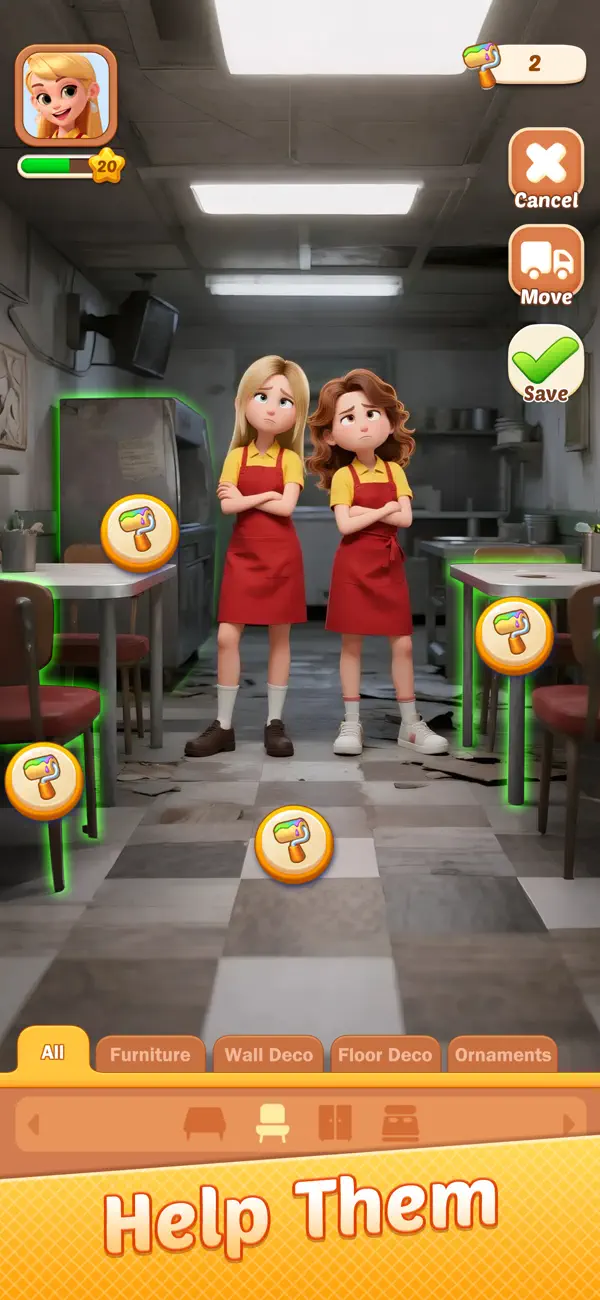 #2. Gossip Girls Restaurant-Merge (iOS) Göre: Aidian Network