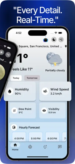Weather Forecast & Ai Alerts iPhone screenshot 2