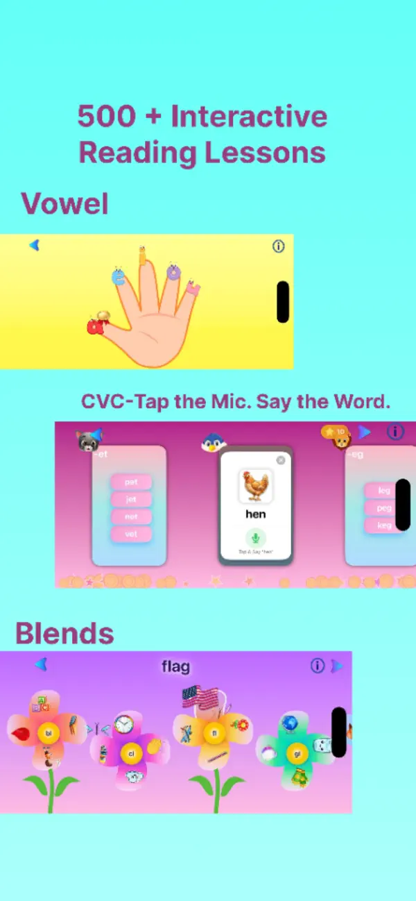 Screenshot #2 pour Go Phonics: Kids Learn to Read