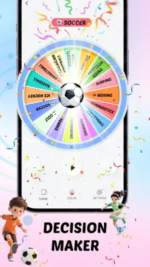 Spin The Wheel - GK Random screenshot 2