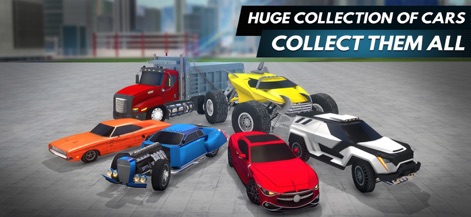 Driving Academy 2: 3D Car Game - Discover a vast vehicle fleet, showcasing a range of diverse cars from powerful trucks to sleek sports cars, all customizable with unique decals and spoilers.