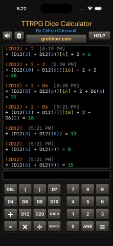 TTRPG Dice Calculator screenshot 4