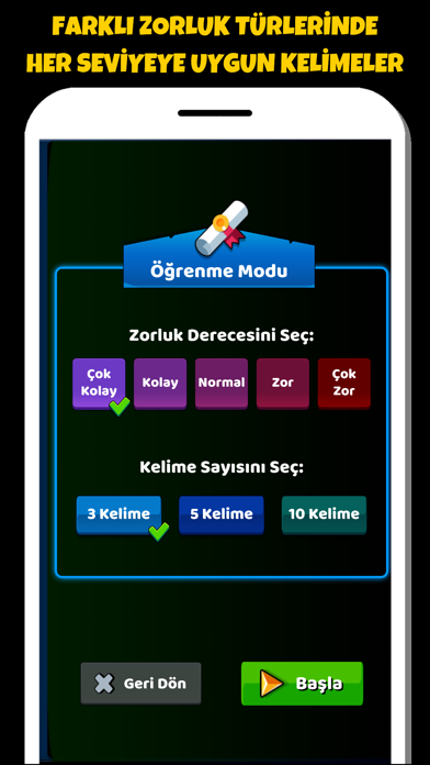 Yeni ingilizce kelimeler öğren Screenshot