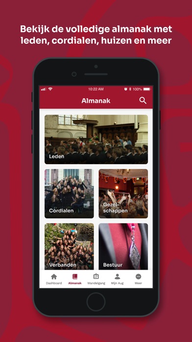 Studentenvereniging Augustinus Screenshot