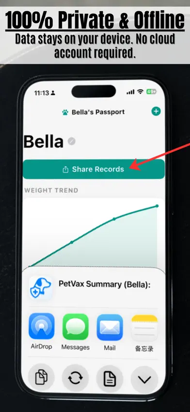 PetVax: Pet Health Passport screenshot 4