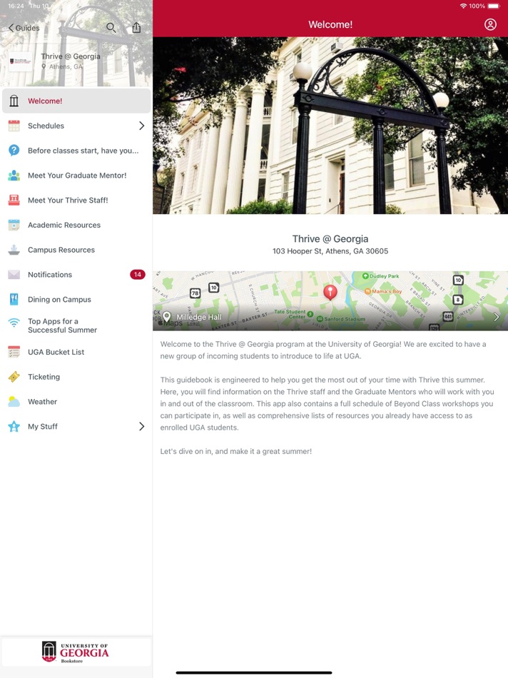 #1. Welcome to UGA (iOS) โดย: The University of Georgia Undergraduate Admissions