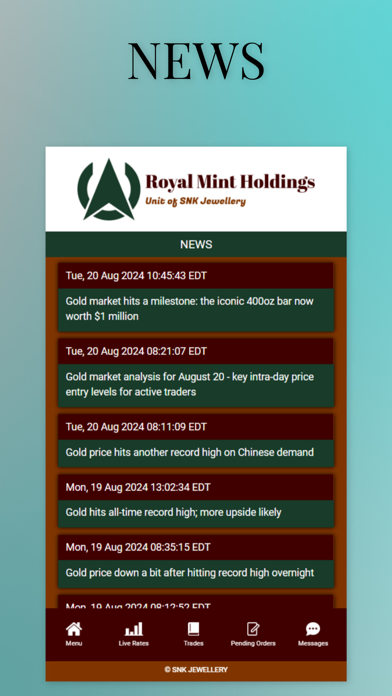 Swarnadhara Bullion Screenshot