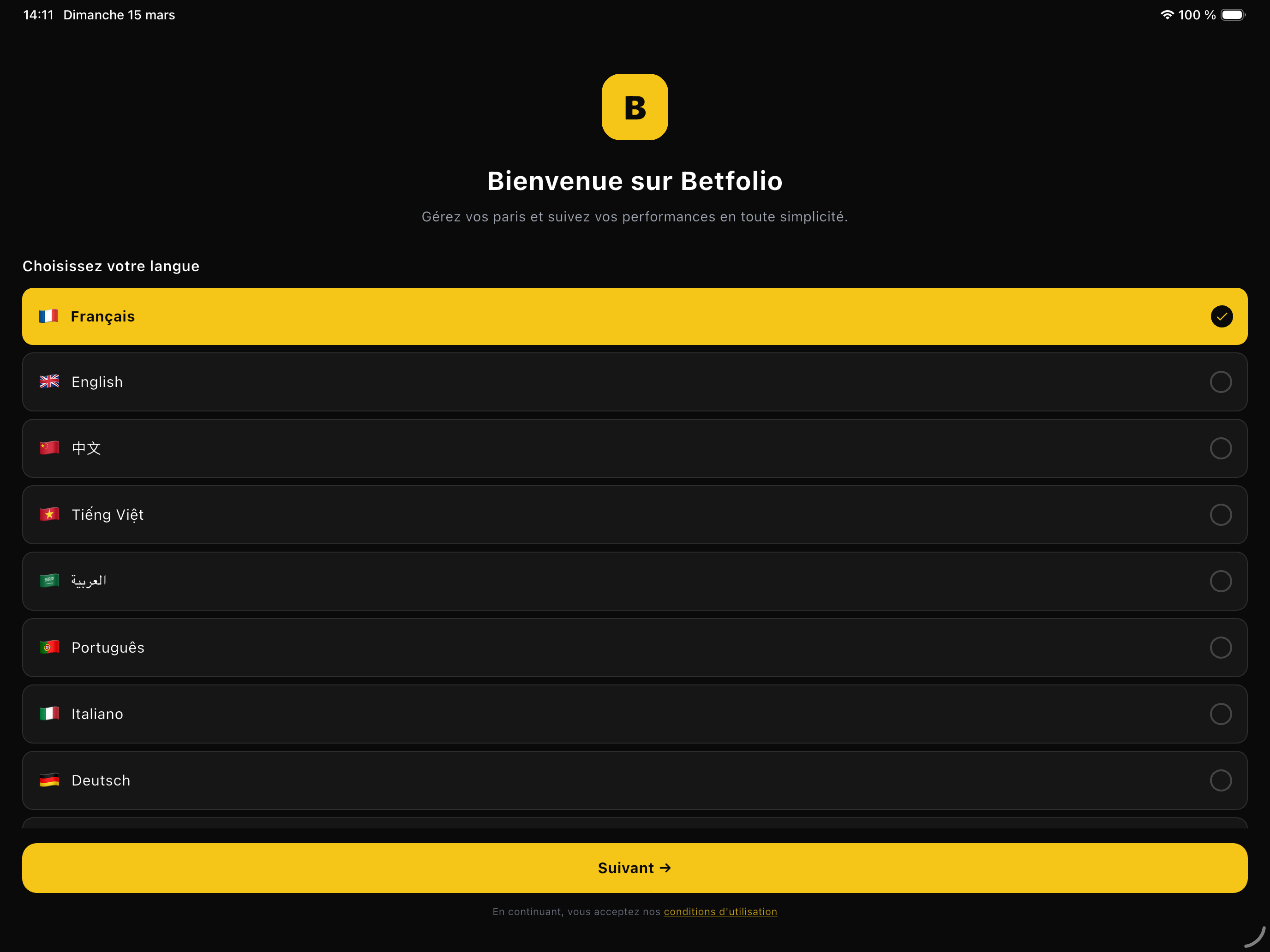 BetFolio screenshot 11