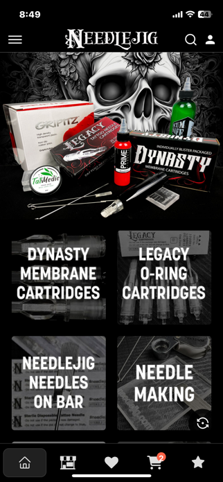 Needlejig Tattoo Supply Screenshot 1 of 6