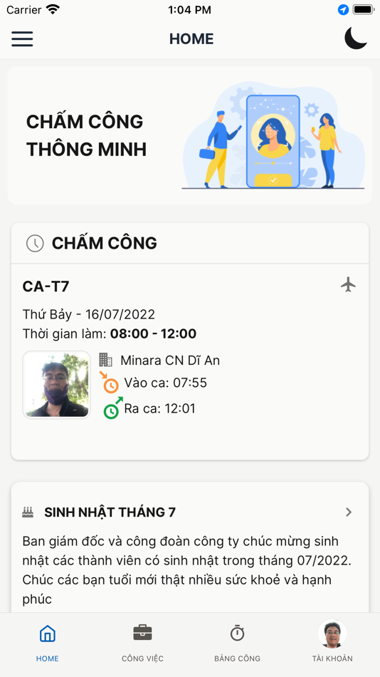 #3. iTimer - Chấm công online (iOS) 由: Minara Business Consulting