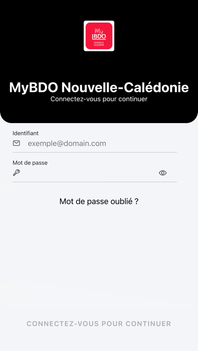 App screenshot