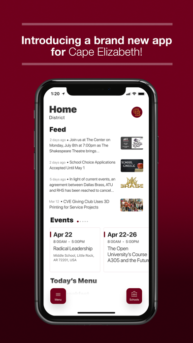 Cape Elizabeth Schools Screenshot